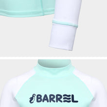 Load image into Gallery viewer, Barrel Kids Essential Rash Guard-MINT - Rashguards | BARREL HK
