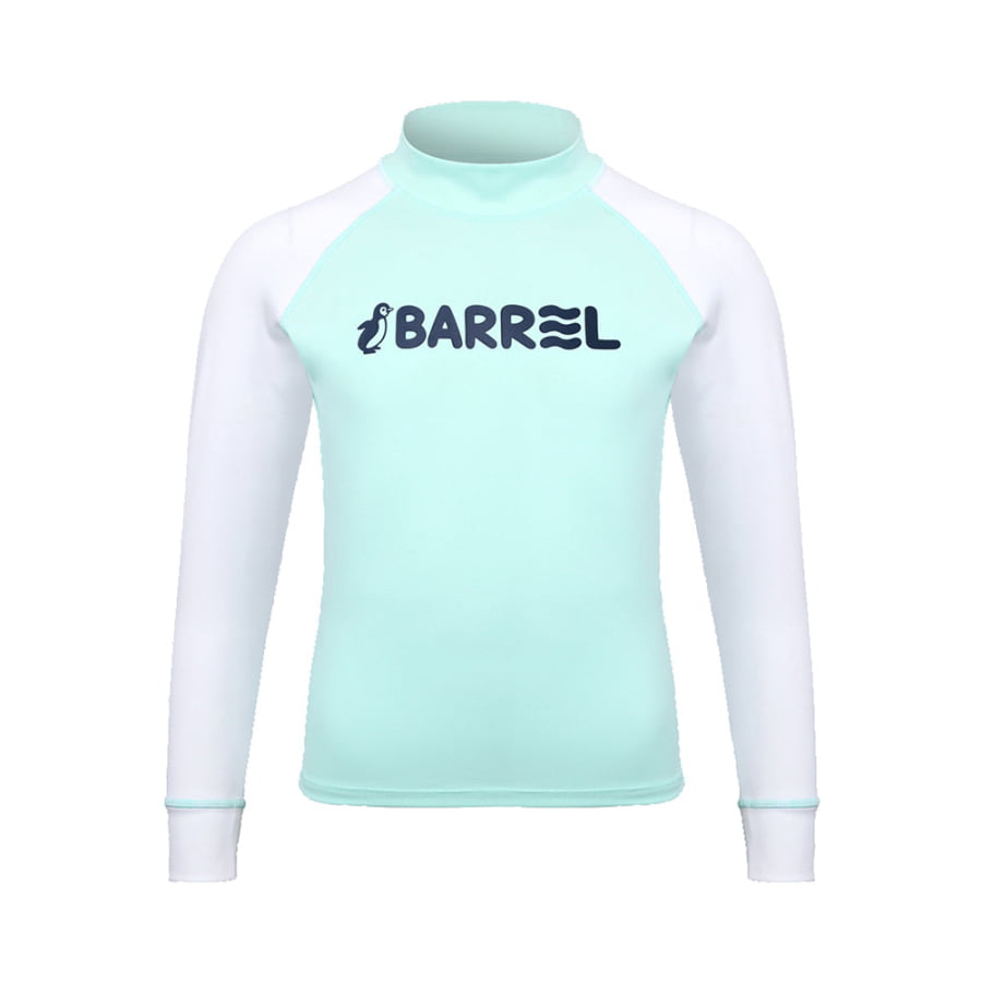 Barrel Kids Essential Rash Guard-MINT - Barrel / Mint / 130 - Rashguards | BARREL HK