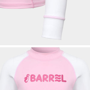 Barrel Kids Essential Rash Guard-PINK - Rashguards | BARREL HK