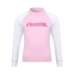 Barrel Kids Essential Rash Guard-PINK - Barrel / Pink / 130 - Rashguards | BARREL HK