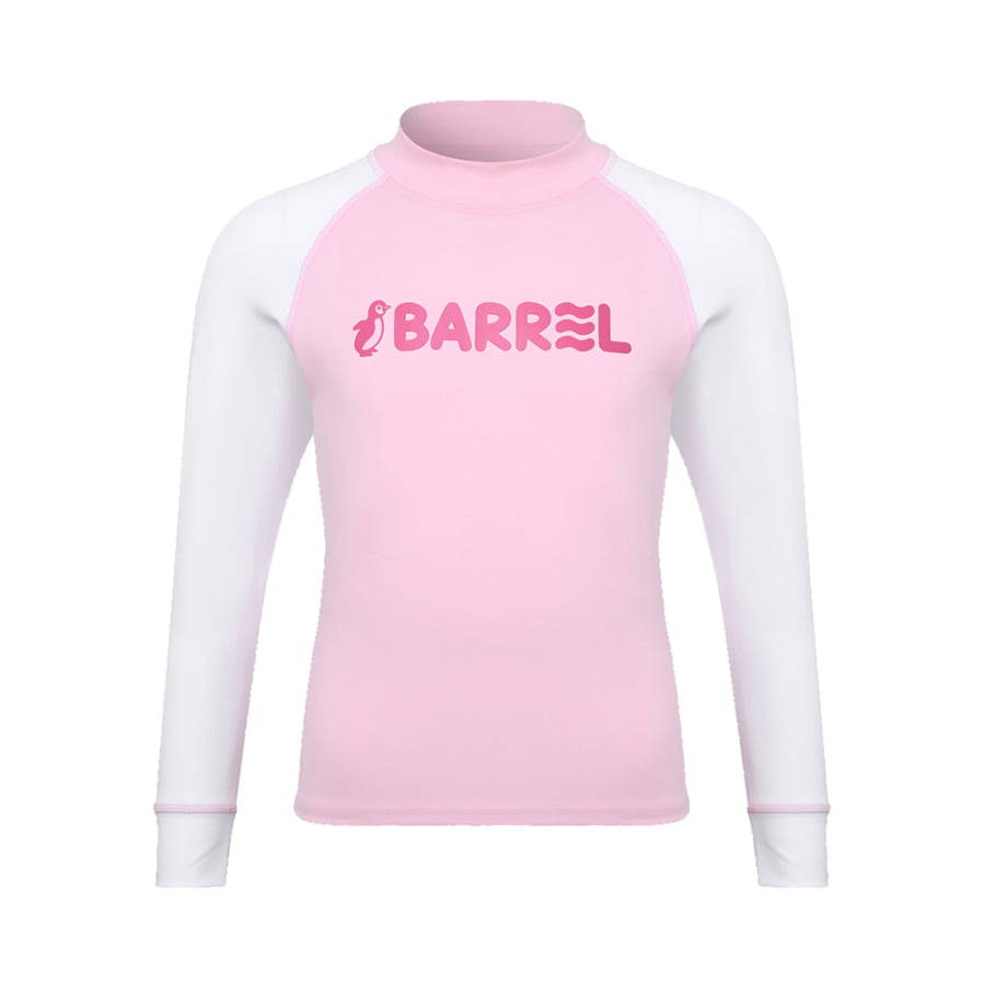 Barrel Kids Essential Rash Guard-PINK - Barrel / Pink / 130 - Rashguards | BARREL HK