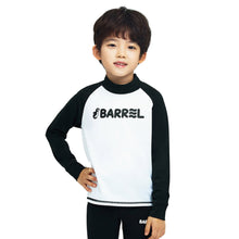 Load image into Gallery viewer, Barrel Kids Essential Rash Guard-WHITE - Rashguards | BARREL HK