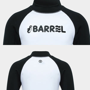 Barrel Kids Essential Rash Guard-WHITE - Rashguards | BARREL HK