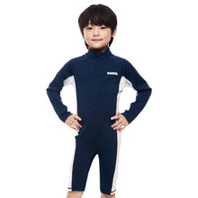 Load image into Gallery viewer, Barrel Kids Essential Rashsuit-NAVY - Rashguards | BARREL HK