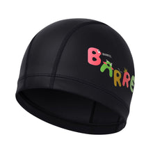 Load image into Gallery viewer, Barrel Kids Jelly Silicone Coating Swim Cap - BLACK - Barrel / Black / ON - Swim Caps | BARREL HK