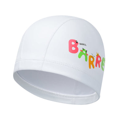 Barrel Kids Jelly Silicone Coating Swim Cap - WHITE - Barrel / White / ON - Swim Caps | BARREL HK