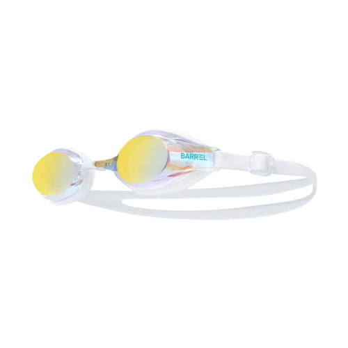 Swim Goggles: Barrel Kids Mirror Swim Goggles-AURORA/WHITE - Barrel / Aurora/White / ON / 2025, Accessories, Aurora/White, BARREL, BARREL