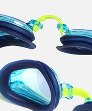 Load image into Gallery viewer, Barrel Kids Mirror Swim Goggles-BLUE/NEON YELLOW - Barrel / Blue/Neon / ON - Swim Goggles | BARREL HK