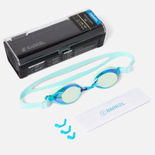 Load image into Gallery viewer, Barrel Kids Mirror Swim Goggles-MINT - Barrel / Mint / ON - Swim Goggles | BARREL HK