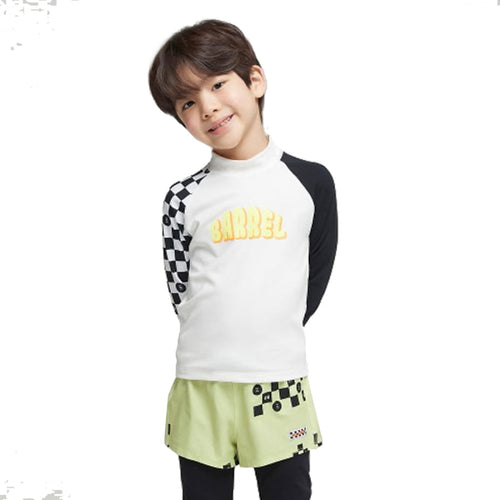 Barrel Kids Move Rashguard - WHITE - Rashguards | HK