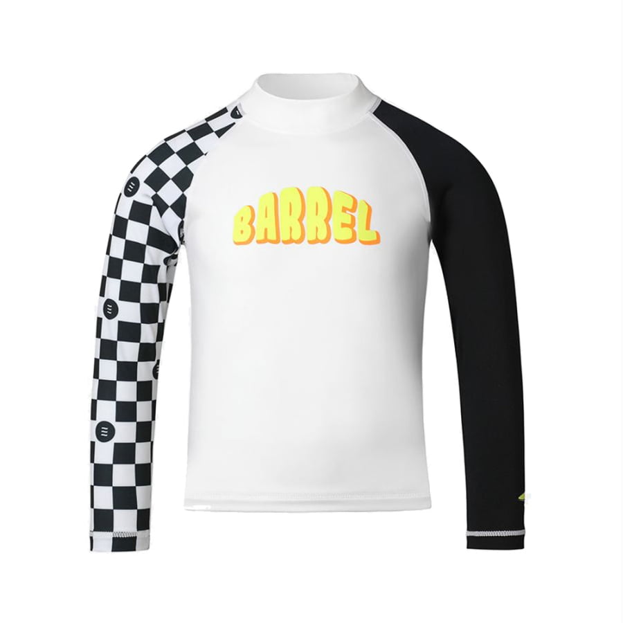 Barrel Kids Move Rashguard - WHITE - White S Rashguards | HK