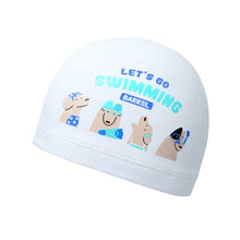 Load image into Gallery viewer, Swim Caps: Barrel Kids Puppies Silitex Swim Cap-WHITE - Barrel / White / ON / 2025, Accessories, BARREL, BARREL HK, BRIV25HKOP01