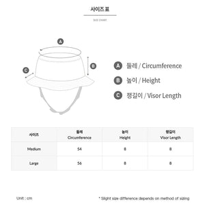 Barrel Kids Reversible Aqua Bucket Hat-WHITE - Aqua Caps | BARREL HK
