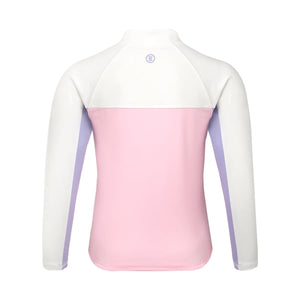 Barrel Kids Romantic Motion Zip-Up Rashguard-PINK - Rashguards | BARREL HK