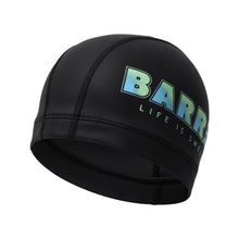 Load image into Gallery viewer, Swim Caps: Barrel Kids Sherbet Silitex Swim Cap-BLACK - Barrel / Black / ON / 2025, Accessories, BARREL, BARREL HK, Black | B5SKASC003BLKON
