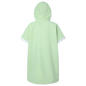 Barrel Kids Solid Zipup Poncho Towel-GREEN - Poncho Towels | BARREL HK