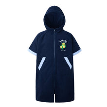 Load image into Gallery viewer, Barrel Kids Solid Zipup Poncho Towel-NAVY - Barrel / Navy / 120 - Poncho Towels | BARREL HK