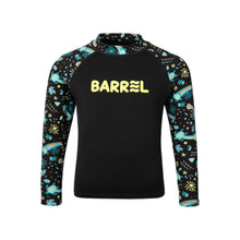 Load image into Gallery viewer, Barrel Kids Submarine Rashguard-BLACK - Barrel / Black / 120 - Rashguards | BARREL HK