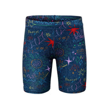 Load image into Gallery viewer, Barrel Kids Summer Sketch Half Leggings-INDIGO - Barrel / Indigo / 120 - Swim Shorts | BARREL HK