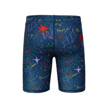 Load image into Gallery viewer, Barrel Kids Summer Sketch Half Leggings-INDIGO - Swim Shorts | BARREL HK