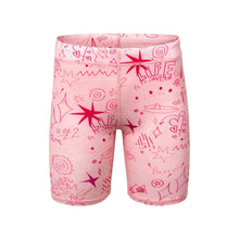 Load image into Gallery viewer, Barrel Kids Summer Sketch Half Leggings-PINK - Barrel / Pink / 120 - Swim Shorts | BARREL HK