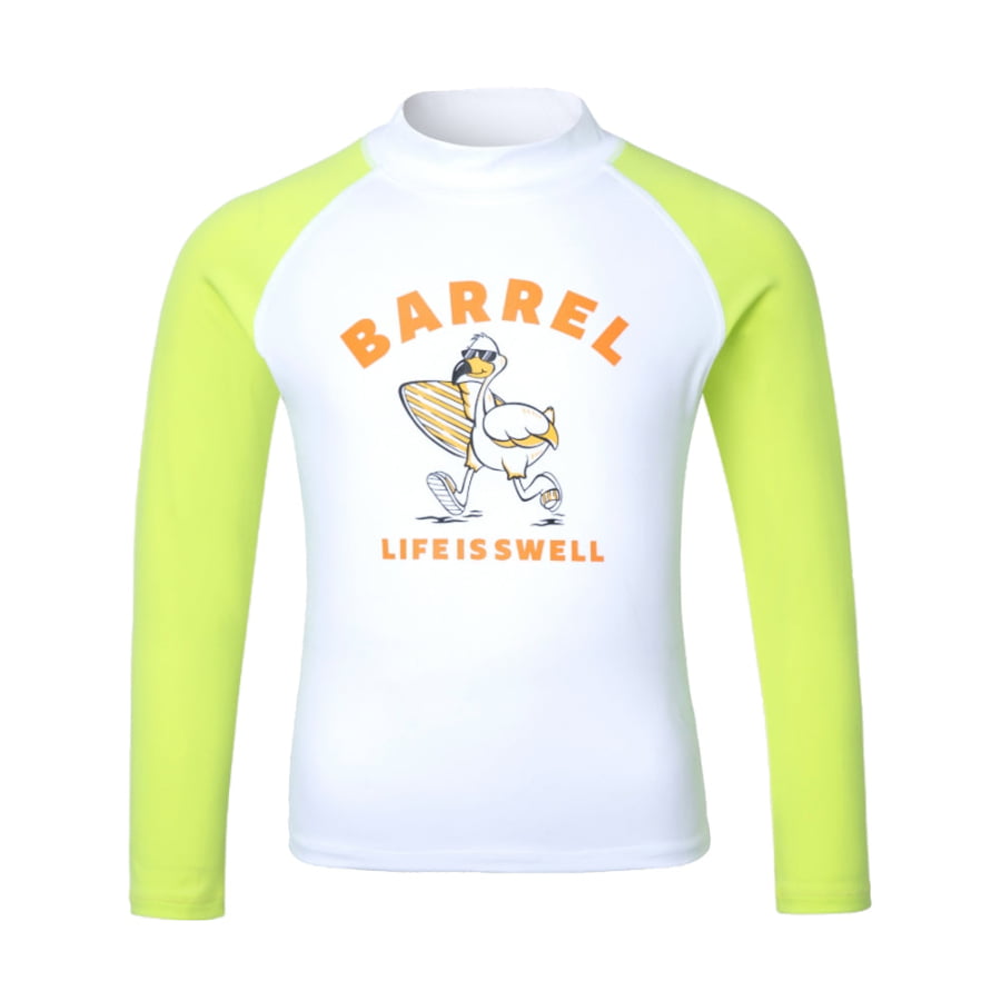 Barrel Kids Sunset Flamingo Rash Guard-GREEN – Barrel Hong Kong