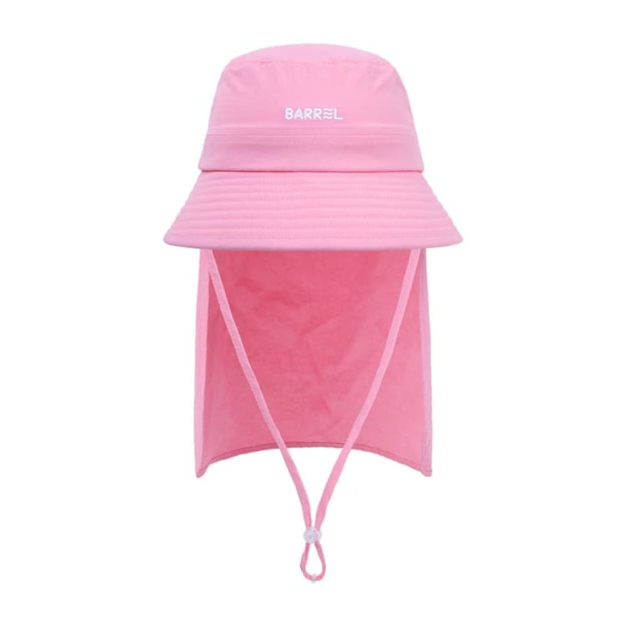 Headwear / Hats: Barrel Kids Sunshade Bucket Hat-PINK - Barrel / Pink / L / 2025, Accessories, BARREL, BARREL HK, BRIV25HKOP02