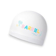 Load image into Gallery viewer, Barrel Kids Vacation Silicone Swim Cap-WHITE - Barrel / White / ON - Swim Caps | BARREL HK