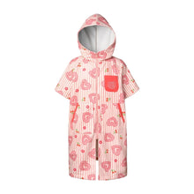 Load image into Gallery viewer, Barrel Kids Wonderland ZipUp Poncho Towel-PINK - Barrel / Pink / 120 - Poncho Towels | BARREL HK