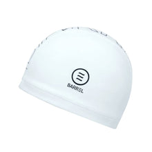 Load image into Gallery viewer, Swim Caps: Barrel Line Up Silitex Swim Cap-WHITE - Barrel / White / ON / Accessories, BARREL, BARREL HK, BRIV24HKOPT02, Caps