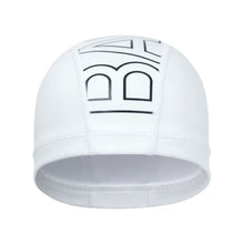 Load image into Gallery viewer, Swim Caps: Barrel Line Up Silitex Swim Cap-WHITE - Barrel / White / ON / Accessories, BARREL, BARREL HK, BRIV24HKOPT02, Caps