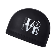 Load image into Gallery viewer, Barrel Love Silicone Coating Swim Cap - BLACK - Barrel / Black / ON - Swim Caps | BARREL HK