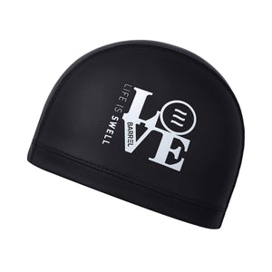 Barrel Love Silicone Coating Swim Cap - BLACK - Barrel / Black / ON - Swim Caps | BARREL HK