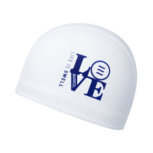 Load image into Gallery viewer, Barrel Love Silicone Coating Swim Cap - WHITE - Barrel / White / ON - Swim Caps | BARREL HK