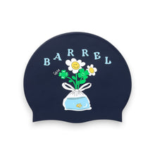 Load image into Gallery viewer, Barrel Lucky Silicone Swim Cap-NAVY - Barrel / Navy / ON - Swim Caps | BARREL HK