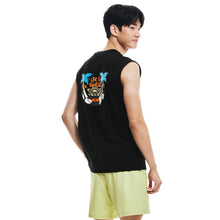 Load image into Gallery viewer, Barrel Men Artwork Loose Fit Rash Tank-BLACK - Rashguards | BARREL HK