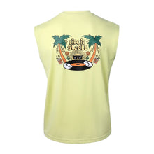 Load image into Gallery viewer, Barrel Men Artwork Loose Fit Rash Tank-LIME - Rashguards | BARREL HK