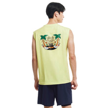 Load image into Gallery viewer, Barrel Men Artwork Loose Fit Rash Tank-LIME - Rashguards | BARREL HK