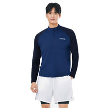 Load image into Gallery viewer, Rashguards: Barrel Men Color Scheme ZipUp Rashguard-NAVY - 2025, BARREL, BARREL HK, BRIV25HKOP02, Clothing