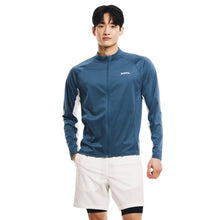 Load image into Gallery viewer, Barrel Men Essential CB Relax Zip Rashguard-INDIGO - Rashguards | BARREL HK
