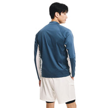 Load image into Gallery viewer, Barrel Men Essential CB Relax Zip Rashguard-INDIGO - Rashguards | BARREL HK
