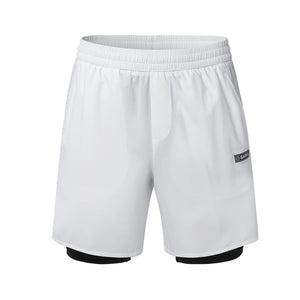 Barrel Men Essential Half Leggings Shorts-WHITE - Barrel / White / S (090) - Boardshorts | BARREL HK
