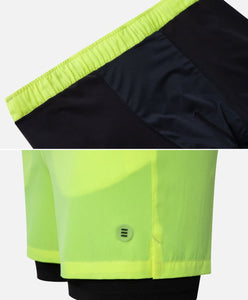 Barrel Men Essential Half Leggings Shorts - YELLOW - Boardshorts | BARREL HK