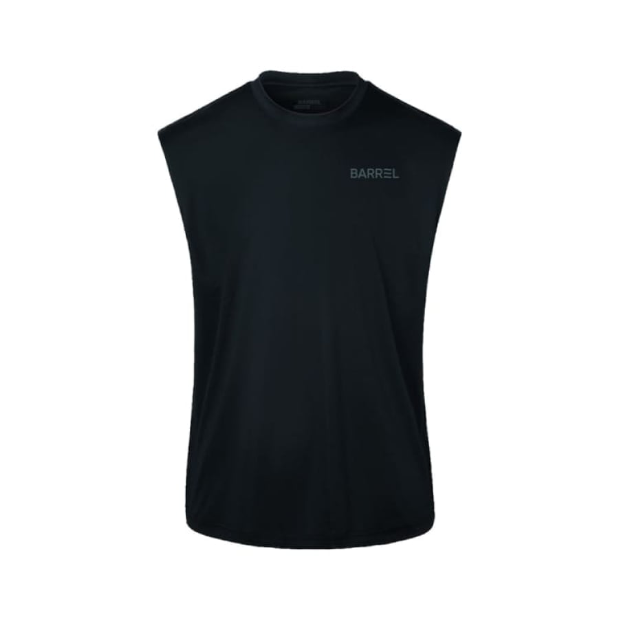 Rashguards: Barrel Men Essential Relax Fit Rash Tank-BLACK - Barrel / Black / M (95) / 2025, BARREL, BARREL HK, Black, BRIV25HKOP01