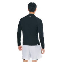 Load image into Gallery viewer, Rashguards: Barrel Men Essential Relax Fit Zip Up Rashguard-BLACK - 2025, BARREL, BARREL HK, Black, BRIV25HKOP01