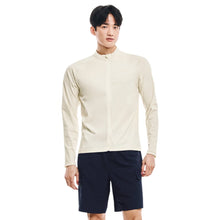 Load image into Gallery viewer, Barrel Men Essential Relax Zip Rashguard-IVORY - Rashguards | BARREL HK