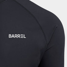 Load image into Gallery viewer, Barrel Men Essential Relax ZipUp Rashguard-BLACK - Rashguards | BARREL HK