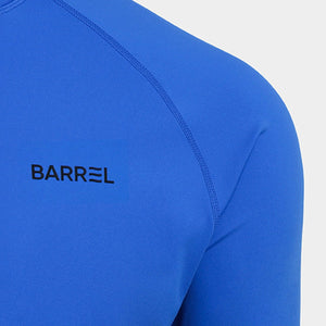 Barrel Men Essential Relax ZipUp Rashguard-BLUE - Rashguards | BARREL HK