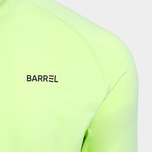 Load image into Gallery viewer, Barrel Men Essential Relax ZipUp Rashguard-LIME - Rashguards | BARREL HK