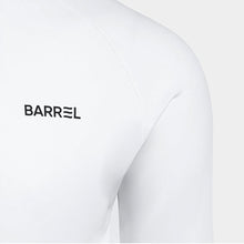Load image into Gallery viewer, Barrel Men Essential Relax ZipUp Rashguard-WHITE - Rashguards | BARREL HK